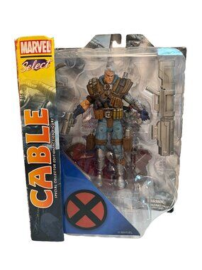 Marvel Select Cable Figure X-Men Diamond Select – Comic Version – With Accessori